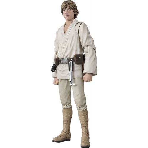 반다이 Bandai S.H Figuarts Star Wars Luke Skywalker (A New Hope)?About 150mm ABS u0026 PVC Painted Action Figure