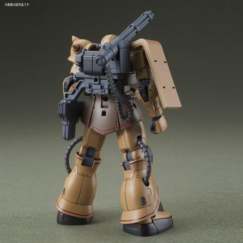 반다이 Bandai HG The Origin MSD 1/144 Zaku Half Cannon Model Kit(Japan Import)
