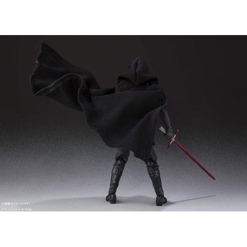 반다이 Bandai S.H.Figuarts Star Wars Kylo Ren (Star Wars: The Rise of Skywalker) 6in. PVC & ABS & Cloth Painted Action Figure