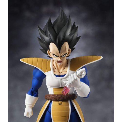 반다이 Bandai S.H. Figuarts Dragon Ball Z Vegeta Approx. 6.3 inches (160 mm) PVC & ABS Painted Action Figure