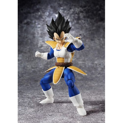 반다이 Bandai S.H. Figuarts Dragon Ball Z Vegeta Approx. 6.3 inches (160 mm) PVC & ABS Painted Action Figure