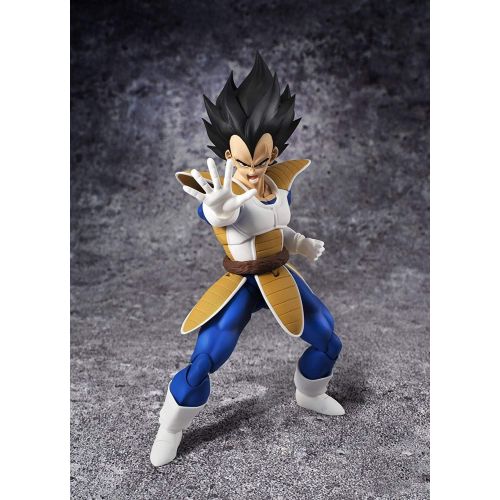 반다이 Bandai S.H. Figuarts Dragon Ball Z Vegeta Approx. 6.3 inches (160 mm) PVC & ABS Painted Action Figure