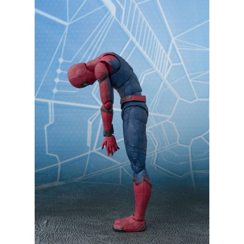 반다이 Bandai S.H. Figuarts Spider-Man (Homecoming) Approximately 145 mm ABS & PVC painted movable figure