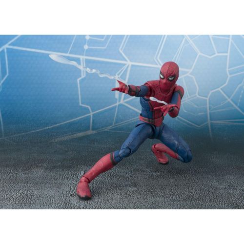 반다이 Bandai S.H. Figuarts Spider-Man (Homecoming) Approximately 145 mm ABS & PVC painted movable figure