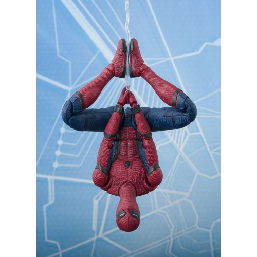 반다이 Bandai S.H. Figuarts Spider-Man (Homecoming) Approximately 145 mm ABS & PVC painted movable figure