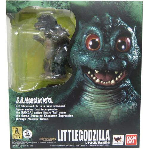 반다이 Bandai Little Godzilla and Crystal Set - S.H. MonsterArts