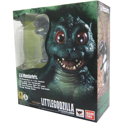 반다이 Bandai Little Godzilla and Crystal Set - S.H. MonsterArts