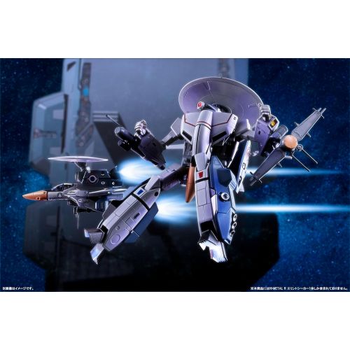 반다이 Bandai HI-METAL R Super Dimension Fortress Macross VE-1 Ellent Seeker Approximately 140 mm ABS & PVC & Die Cast Made