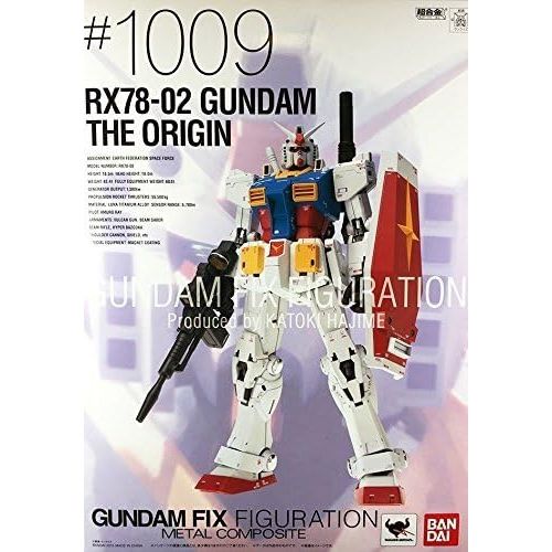 반다이 Bandai Tamashii Nations G.F.F.M.C RX78-02 Gundam The Origin [Re: Package] Gundam Figure