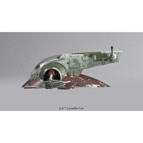 반다이 Bandai Hobby Star Wars 1/144 Slave I Building Kit