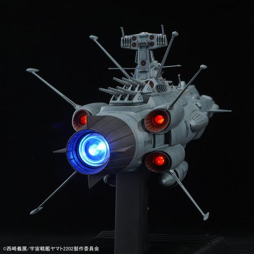 반다이 Bandai Hobby Space Battleship Yamato Andromeda Star Blazers 2202 Model Kit (11000 Scale)