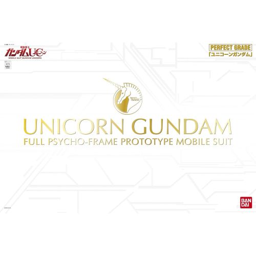 반다이 Bandai Hobby PG RX-0 Unicorn Gundam Model Kit (160 Scale)