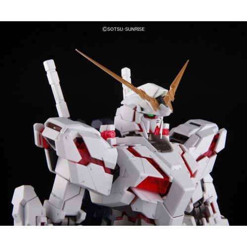 반다이 Bandai Hobby PG RX-0 Unicorn Gundam Model Kit (160 Scale)