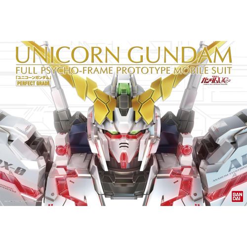 반다이 Bandai Hobby PG RX-0 Unicorn Gundam Model Kit (160 Scale)