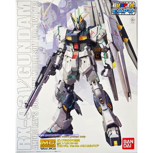 반다이 Bandai GUNPLA EXPO 2014 limited MG 1100 i½ Gundam Ver.Ka mechanical clear