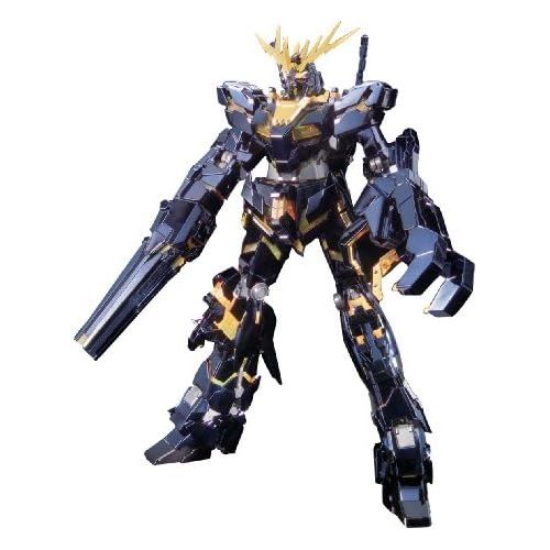 반다이 Bandai Hobby Banshee Titanium Finish Master Grade 1100 RX-0 Gundam Unicorn Unit 02 Action Figure