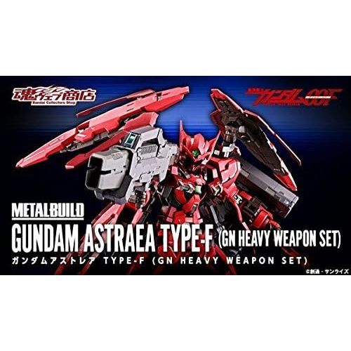 반다이 Bandai Hobby METAL BUILD Gundam ASTREA TYPE-F (GN HEAVY WEAPON SET)