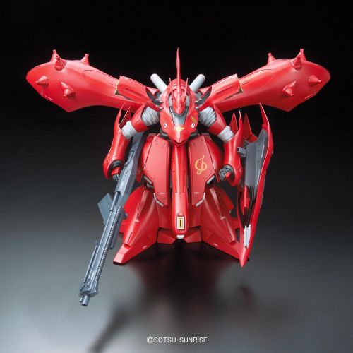 반다이 Bandai Hobby RE100 1100 MSN-04 II Nightingale Chars Counterattack Model Kit