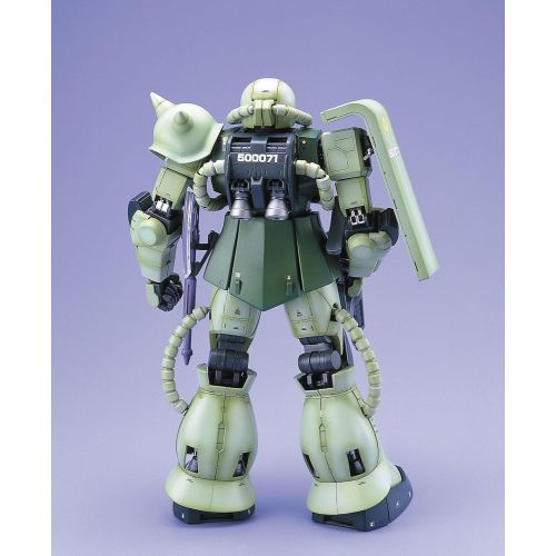 반다이 Bandai Hobby MS-06F Zaku II Mobile Suit Gundam Perfect Grade Action Figure, Scale 1:60