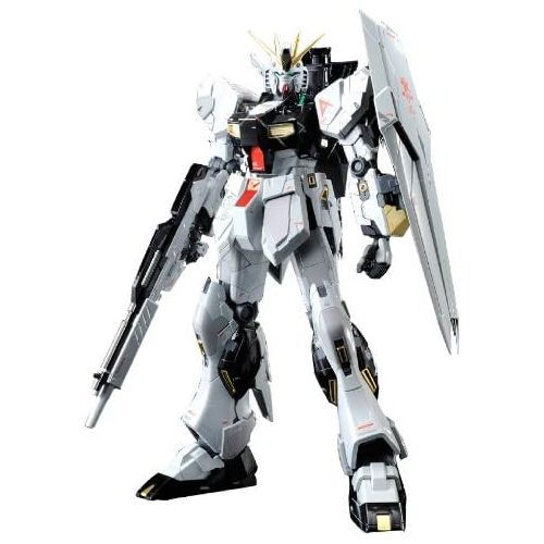 반다이 Bandai Hobby MG Nu Gundam Version Ka Titanium Finish Action Figure