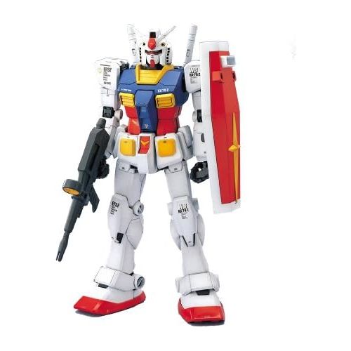 반다이 Bandai Hobby RX-78-2 Gundam Mobile Suit Gundam Perfect Grade Action Figure, Scale 1:60