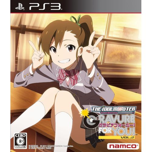 반다이 Namco Bandai Games The Idolm@ster anime and G4U pack GRAVURE FOR YOU vol.2 PS3 Japanese version.