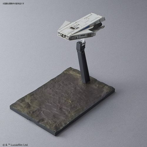 반다이 Bandai Hobby Star Wars 1144 Plastic Model Millennium Falcon (Lando Calrissian Ver.) Solo: A Star Wars Story