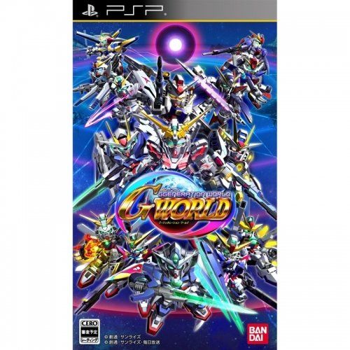 반다이 By Bandai SD Gundam G Generation World PSP Game (Asian Version)