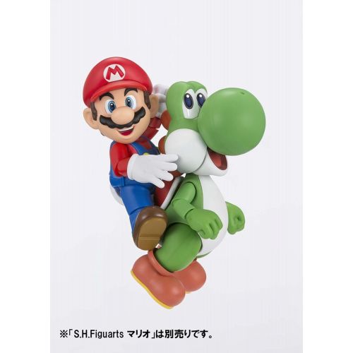 반다이 Bandai Tamashii Nations S.H. Figuarts Yoshi Super Mario Bros Action Figure