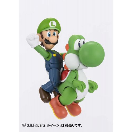 반다이 Bandai Tamashii Nations S.H. Figuarts Yoshi Super Mario Bros Action Figure