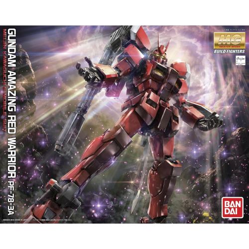 반다이 Bandai Hobby 1/100 MG Gundam Amazing Red Warrior Action Figure