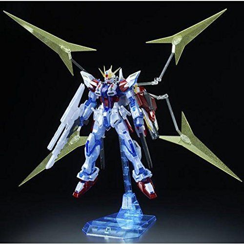 반다이 Bandai Hobby Premium MG Star Build Strike Gundam RG System Ver. Model Kit (1100 Scale)