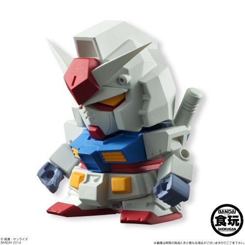 반다이 Bandai Shokugan Build Model Gundam Mobile Suit Gundam Action Figure (Pack of 10)