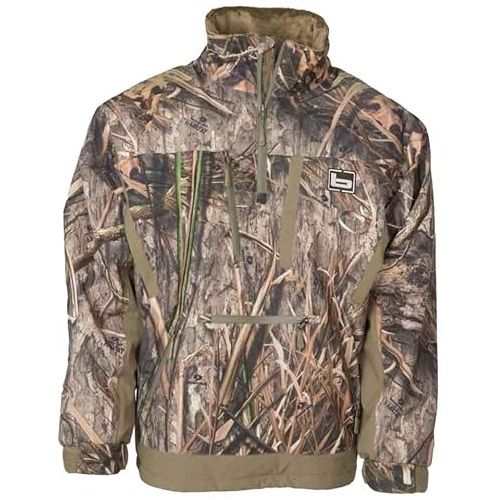  Banded Gear Mens Stretchapeake Insulated 1/4 Zip Camo Pullover