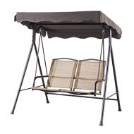 Baner Backyard Classics Porch Swing with Stand and Awning