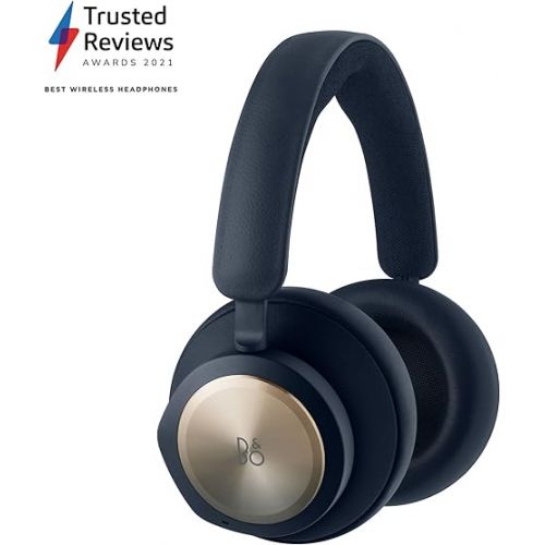  Bang & Olufsen Beoplay Portal PC/PS - Comfortable Wireless Noise Cancelling Gaming Headphones for PC and Playstation, Navy (Renewed)