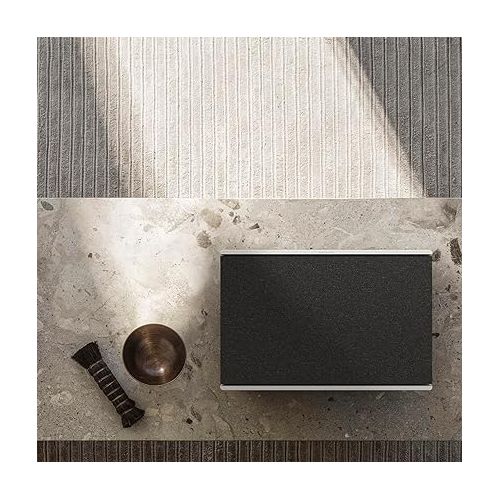  Bang & Olufsen Beosound Level Portable Wi-Fi Multiroom Speaker, Natural Aluminum/Dark Grey