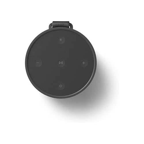  Bang & Olufsen Beosound Explore - Wireless Portable Outdoor Bluetooth Speaker, IP 67 Dustproof and Waterproof, Anthracite (Renewed Premium)