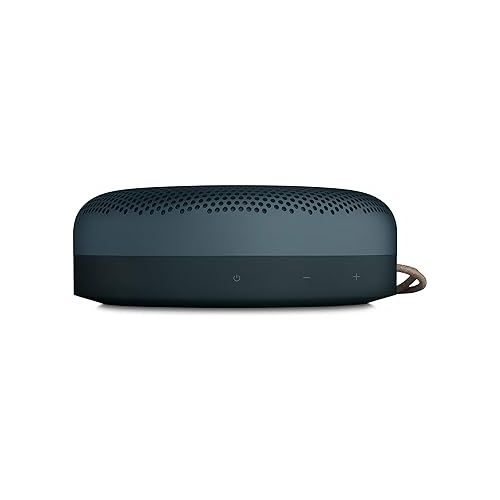  Bang & Olufsen Beoplay A1 Portable Bluetooth Speaker with Microphone - (Steel Blue)(Renewed)