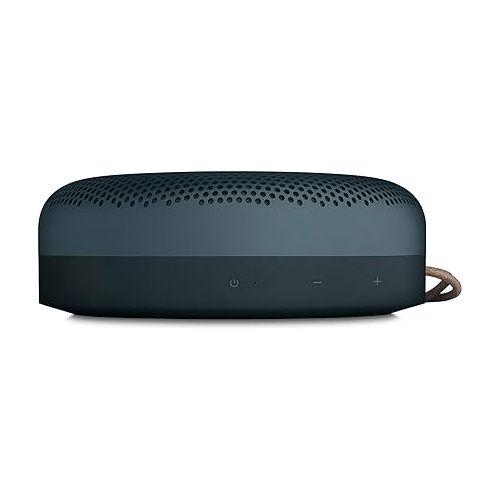 Bang & Olufsen Beoplay A1 Portable Bluetooth Speaker with Microphone - (Steel Blue)(Renewed)