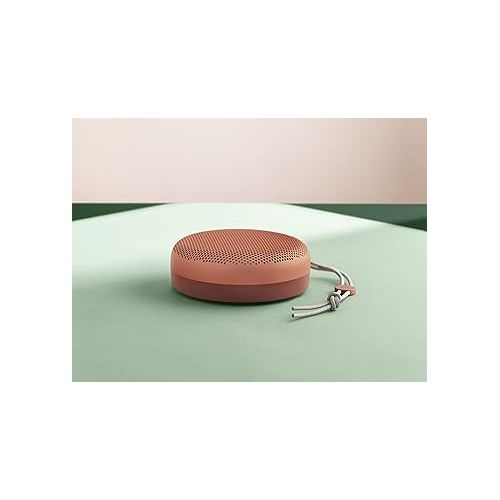  Bang & Olufsen Beoplay A1 Portable Bluetooth Speaker with Microphone - (Tangerine)(Renewed)