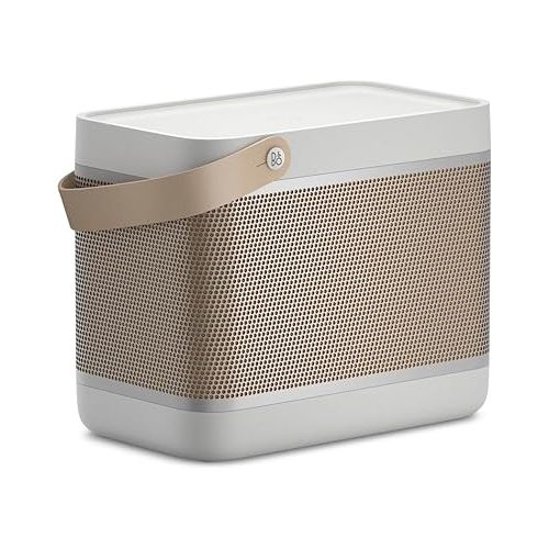  Bang & Olufsen Beolit 20 Powerful Portable Wireless Bluetooth Speaker, Grey Mist & Beosound Explore - Wireless Outdoor Bluetooth Speaker, IP 67 Dustproof and Waterproof, Grey Mist