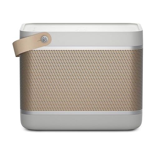  Bang & Olufsen Beolit 20 Powerful Portable Wireless Bluetooth Speaker, Grey Mist & Beosound Explore - Wireless Outdoor Bluetooth Speaker, IP 67 Dustproof and Waterproof, Grey Mist