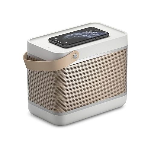  Bang & Olufsen Beolit 20 Powerful Portable Wireless Bluetooth Speaker, Grey Mist & Beosound Explore - Wireless Outdoor Bluetooth Speaker, IP 67 Dustproof and Waterproof, Grey Mist