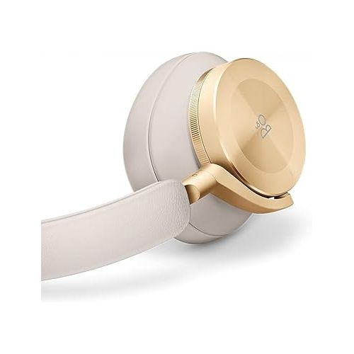  Bang & Olufsen Beoplay H95 Premium Comfortable Wireless Active Noise Cancelling (ANC) Over-Ear Headphones with Protective Carrying Case, Gold Tone