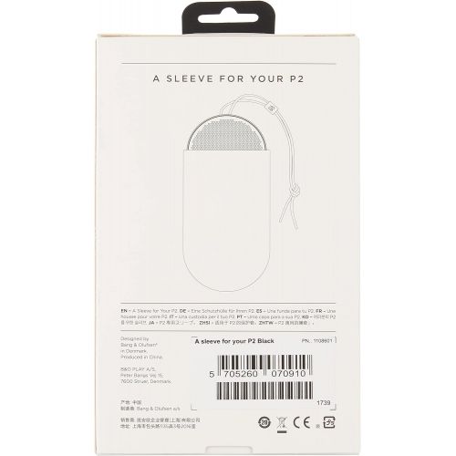  B&O Play by Bang & Olufsen Protective Bang & Olufsen Beoplay Leather Sleeve for P2 Black Leather (1108601)