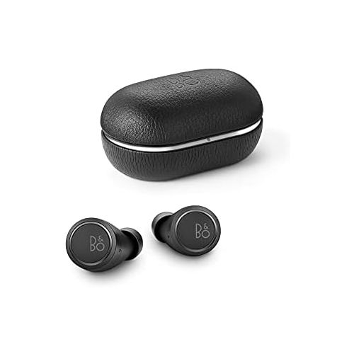  Bang & Olufsen Beoplay E8 3rd Generation True Wireless in-Ear Bluetooth Earphones, with Microphones and Touch Control, Wireless Charging Case, 35-Hour Playtime, Black