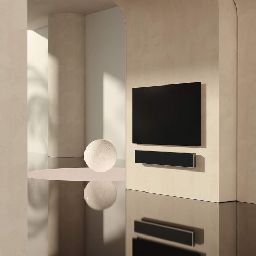  Bang & Olufsen Beosound Stage ? Dolby Atmos Soundbar ? TV and WiFi Speaker, Aluminum/Black