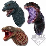 Banpresto NEW Ichibankuji GODZILLA monster planet A Award Godzilla head magnet 3 types