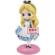 Banpresto Disney Q posket Glitter Alice Figure, Multiple Colors